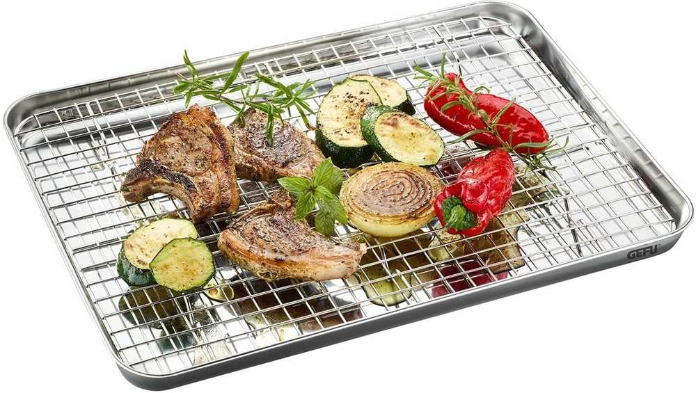 Gefu Pečicí plech s chladicí mřížkou Variado, 40.5 cm