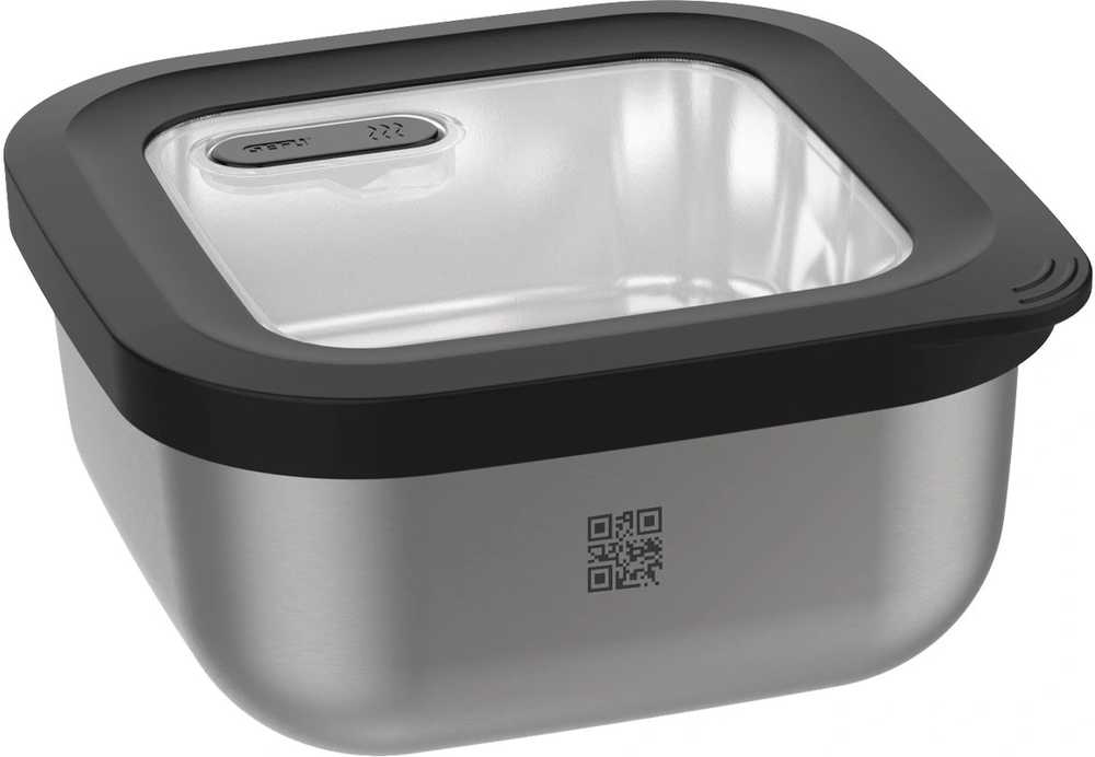 Gefu Provido Nádoba na potraviny, čtvercová, 1.8 l