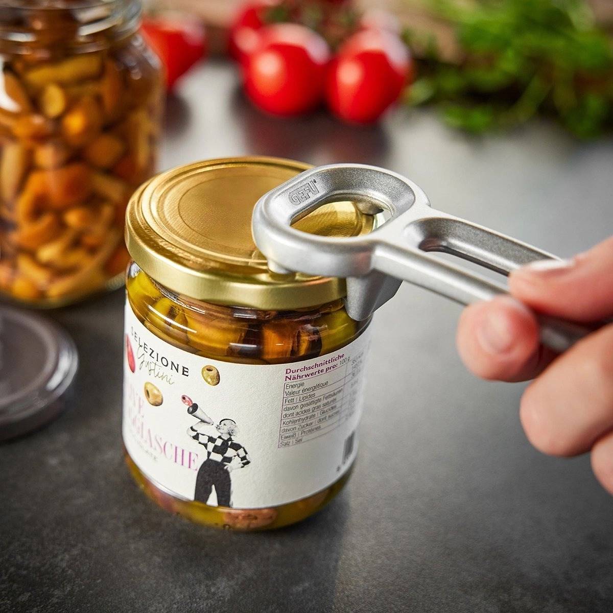 Gefu Otvírák na sklenice Vacio