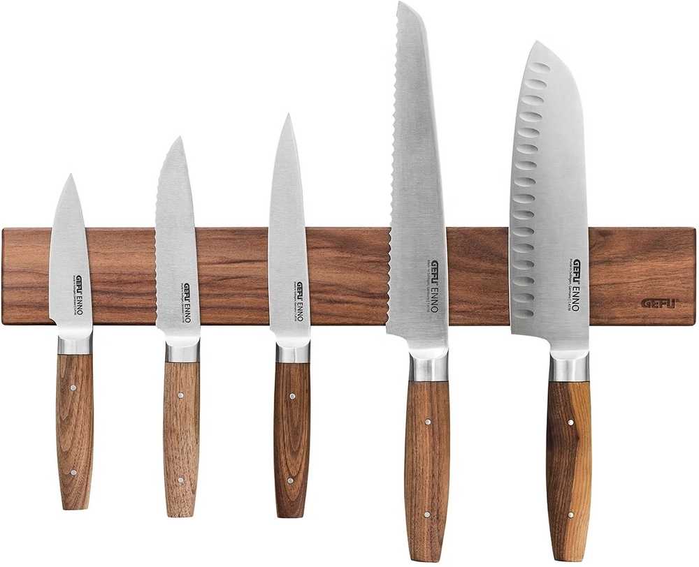 Gefu Enno Magnetická lišta, ořechové dřevo