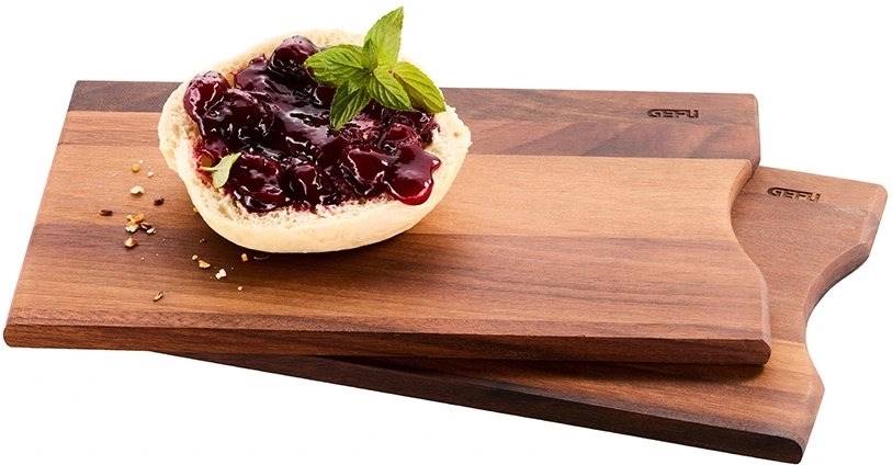 Gefu Enno Snídaňové prkénko, 2 ks, ořechové dřevo