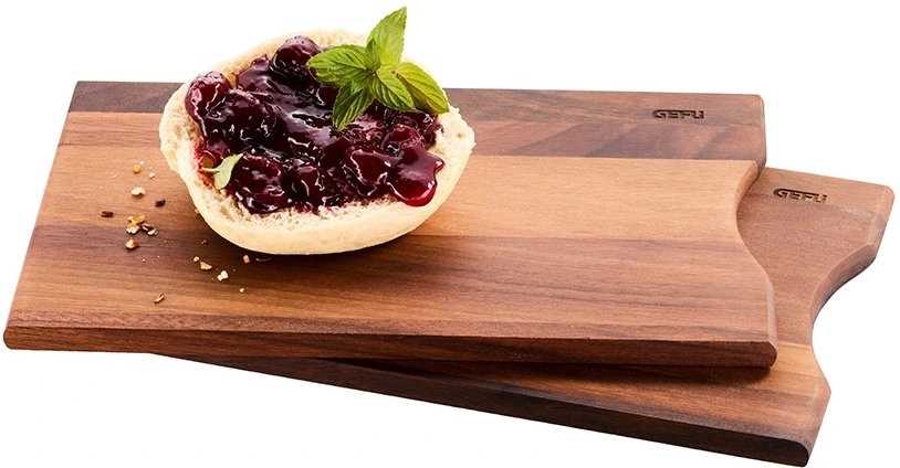 Gefu Enno Snídaňové prkénko, 2 ks, ořechové dřevo
