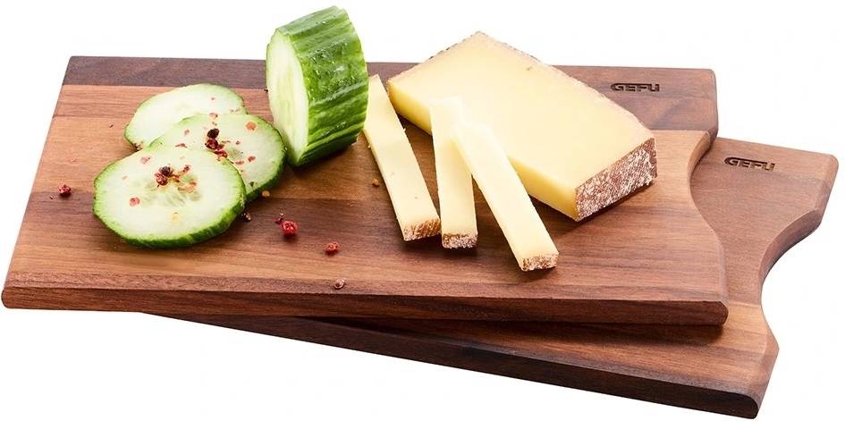Gefu Enno Snídaňové prkénko, 2 ks, ořechové dřevo