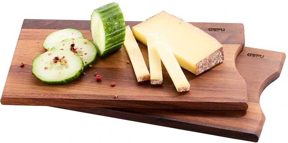 Gefu Enno Snídaňové prkénko, 2 ks, ořechové dřevo