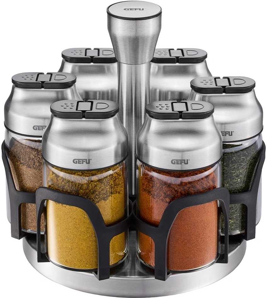 Gefu Kippo Otočný stojánek na kořenky, 7-dílný