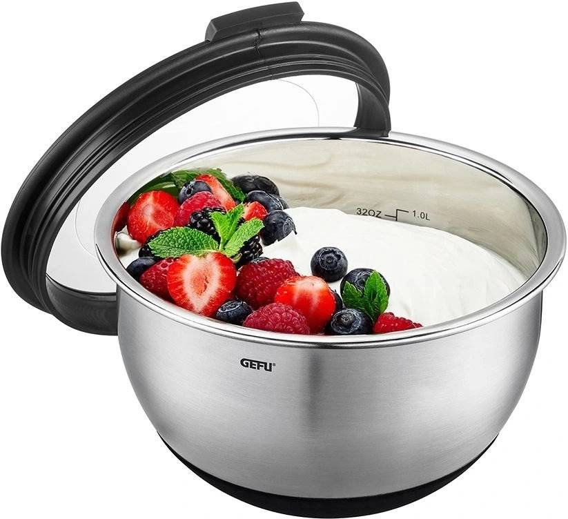 Gefu Muovo Mísa s víkem, 16 cm