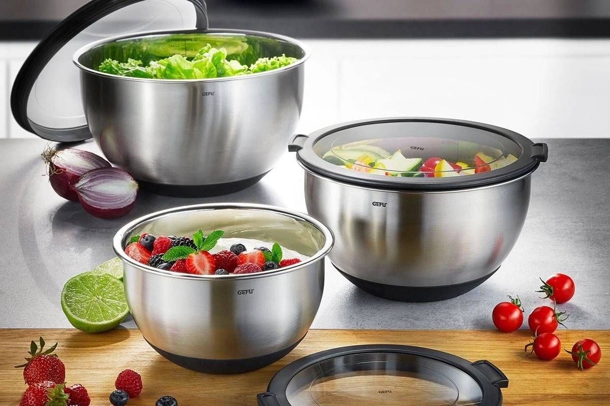 Gefu Muovo Mísa s víkem, 16 cm