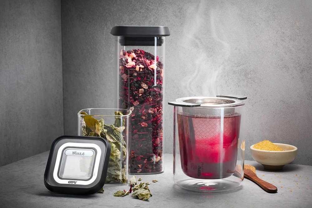 Gefu Pantry Sada nádob na skladování potravin, mini, 3 ks