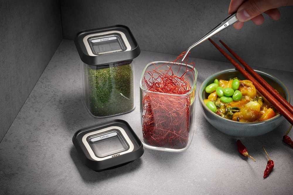 Gefu Pantry Sada nádob na skladování potravin, mini, 3 ks