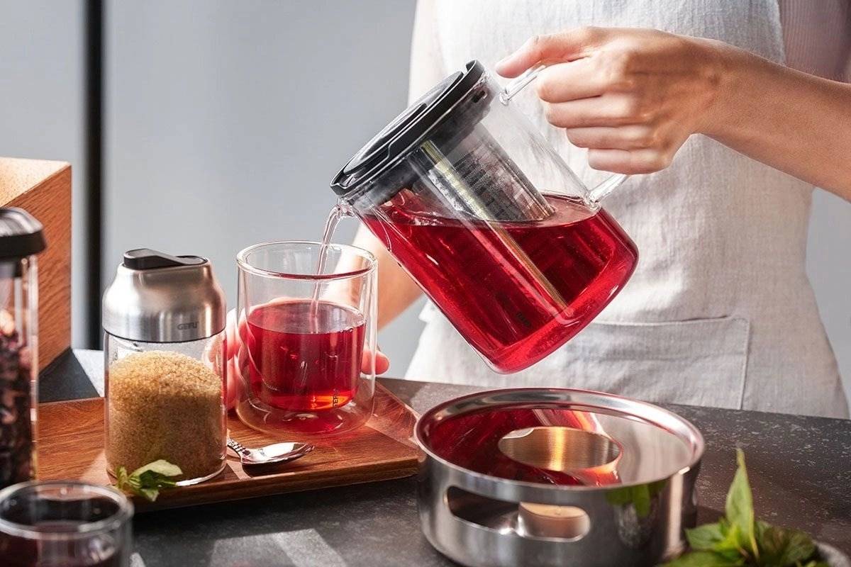 Gefu T-PREP Čajová konvice s filtrem, 0.8 l