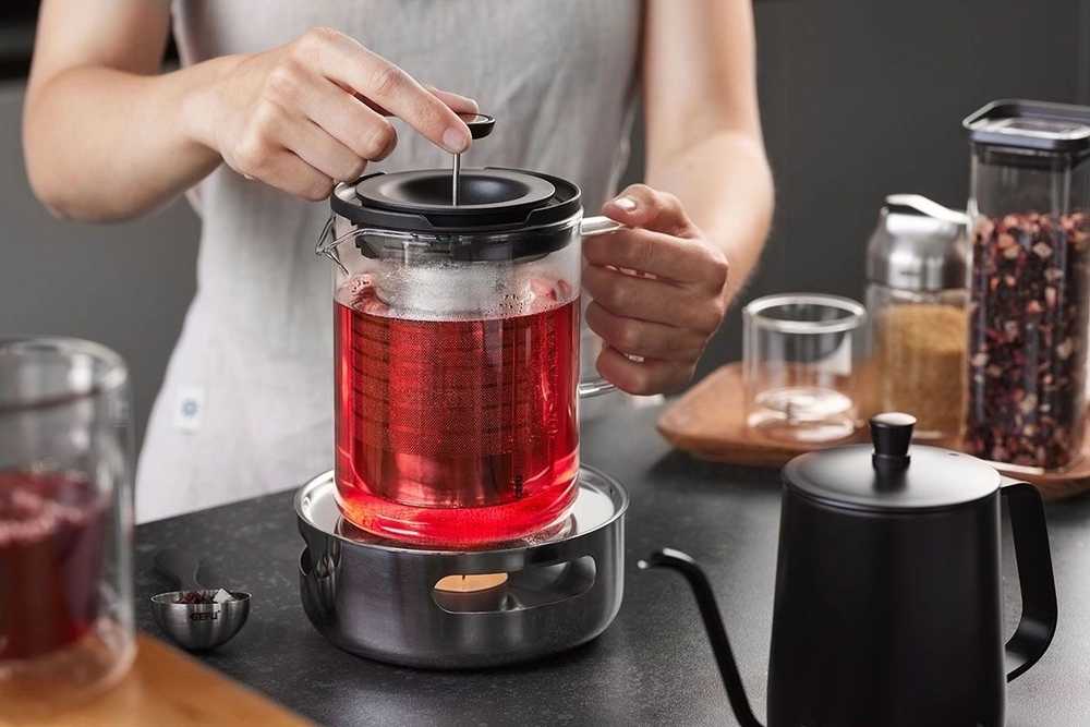 Gefu T-PREP Čajová konvice s filtrem, 0.8 l