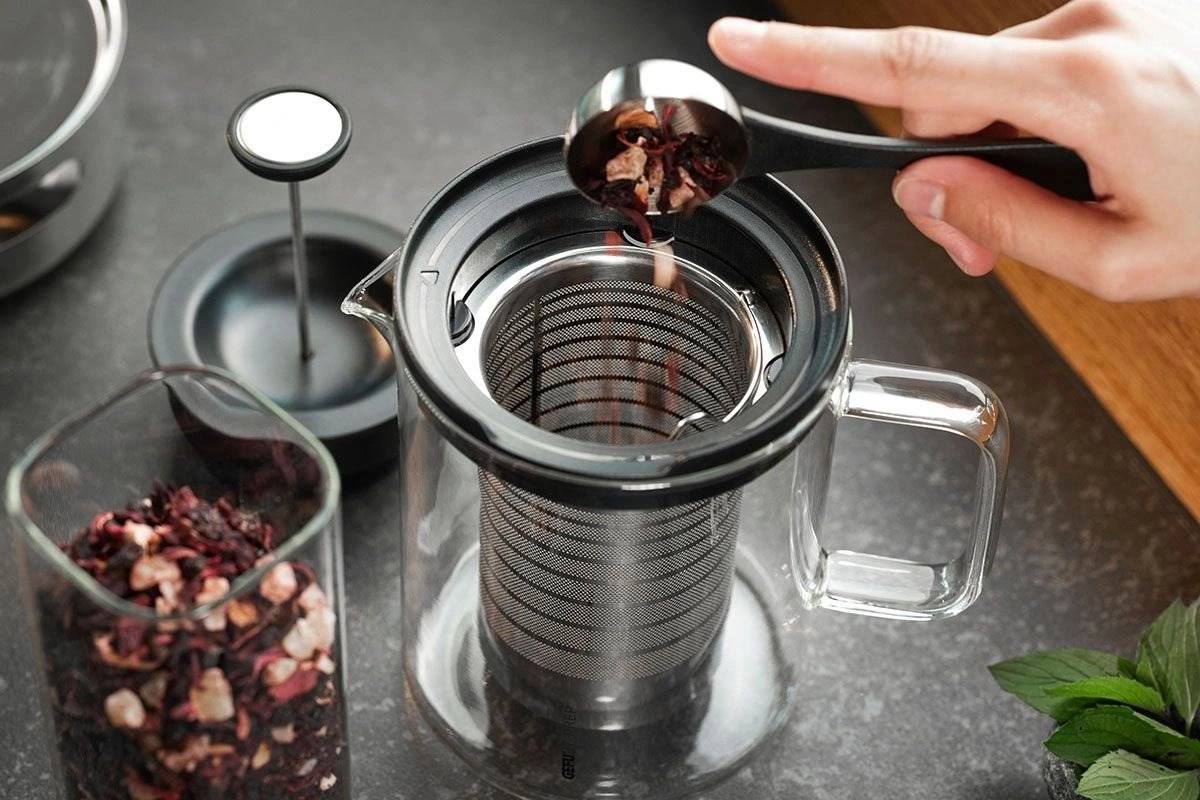 Gefu T-PREP Čajová konvice s filtrem, 0.8 l