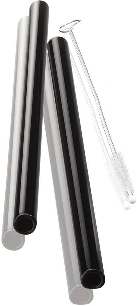 Gefu Future Skleněná brčka 4 ks, 18 cm