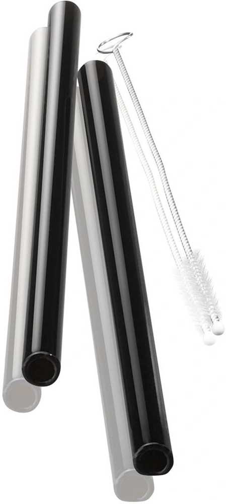 Gefu Future Skleněná brčka 4 ks, 18 cm