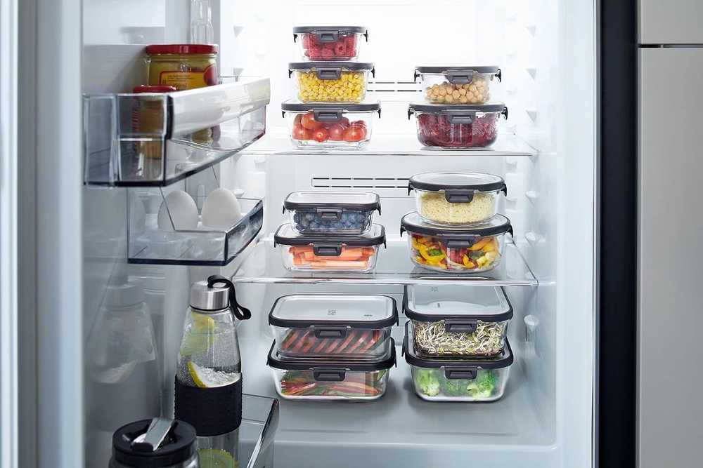 Gefu Milo Potravinová nádoba, obdélníková, 600 ml