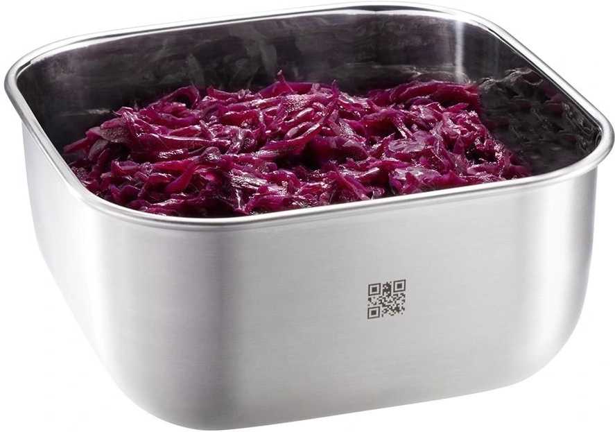 Gefu Provido Nádoba na potraviny, čtvercová, 900 ml