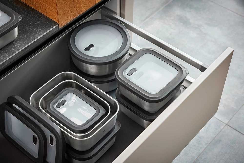 Gefu Provido Nádoba na potraviny, kulatá, 2 l