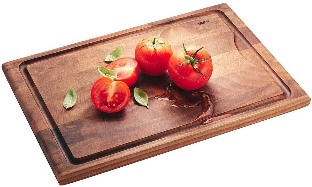 Gefu Enno Prkénko na krájení s drážkou, ořech, střední