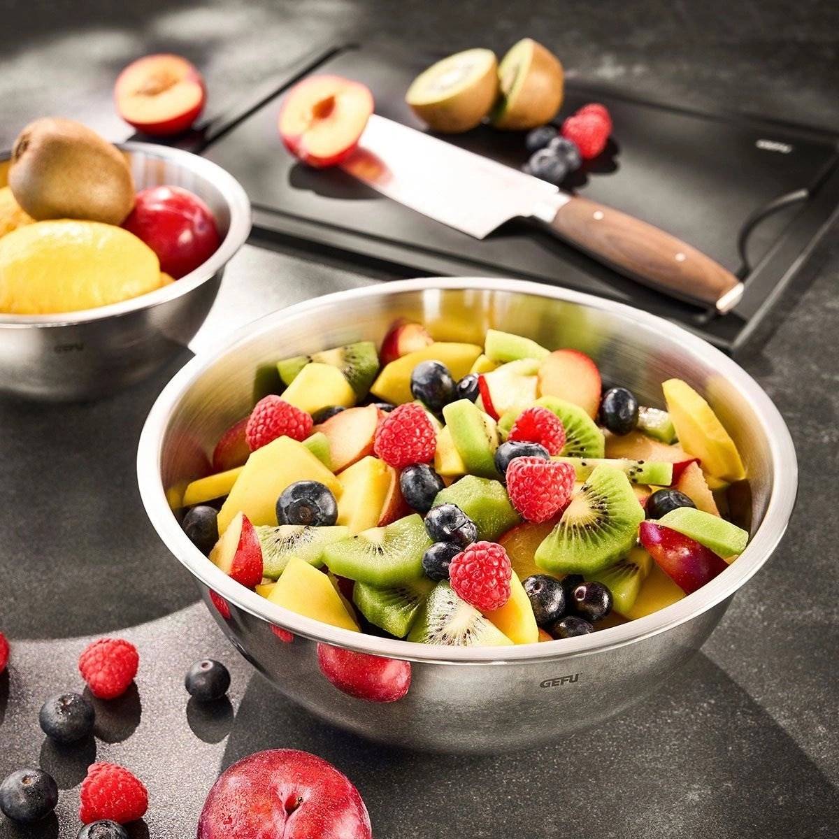 Gefu Sada nerezových misek Cavaro, 4 ks