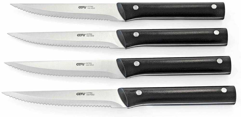 Gefu BBQ Sada steakových nožů, 4 ks