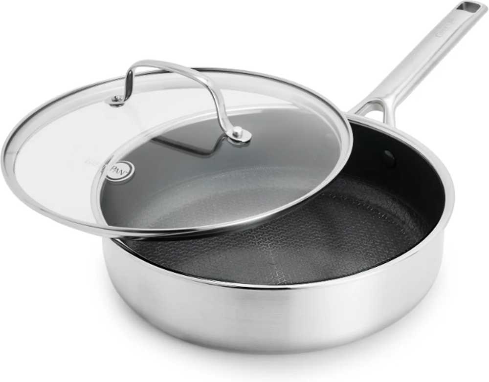GreenPan APEX pánev s poklicí 24 cm, nerezová