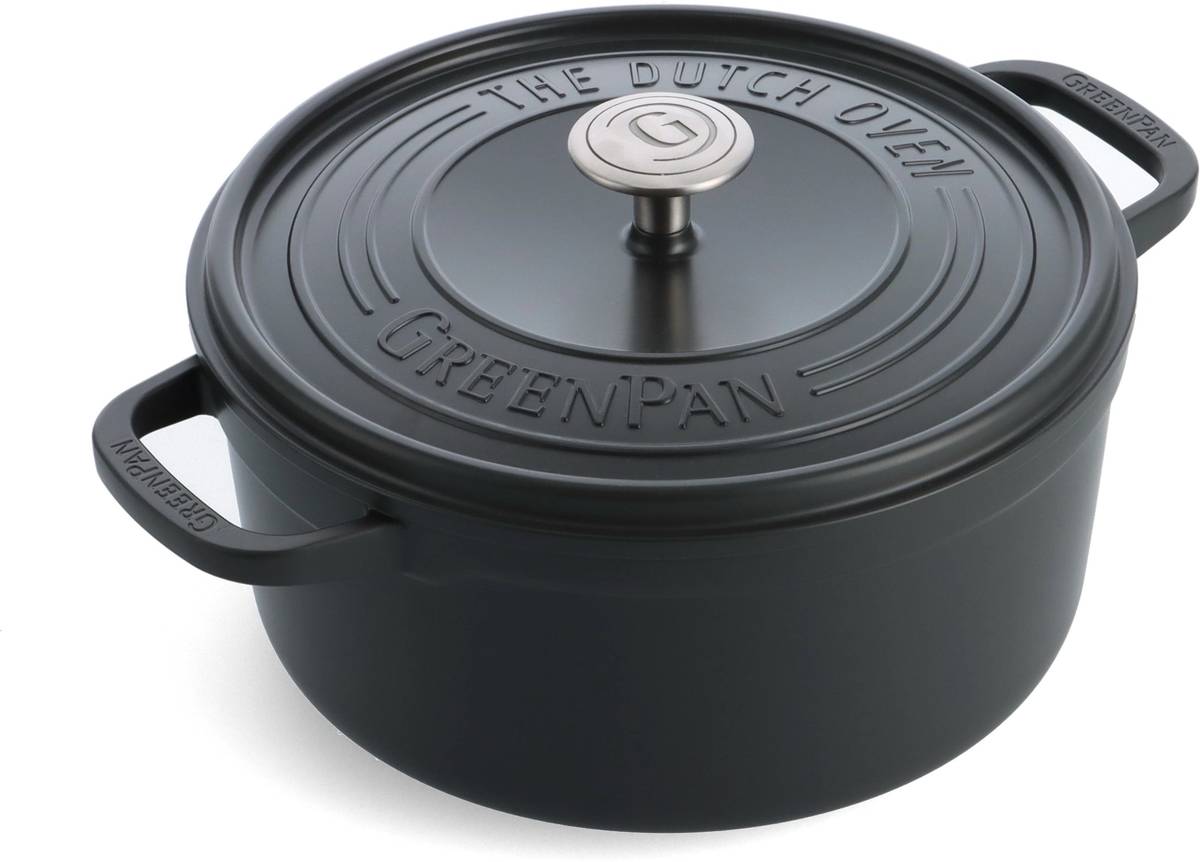 GreenPan Featherweights Kastrol z litého hliníku s poklicí, 28 cm