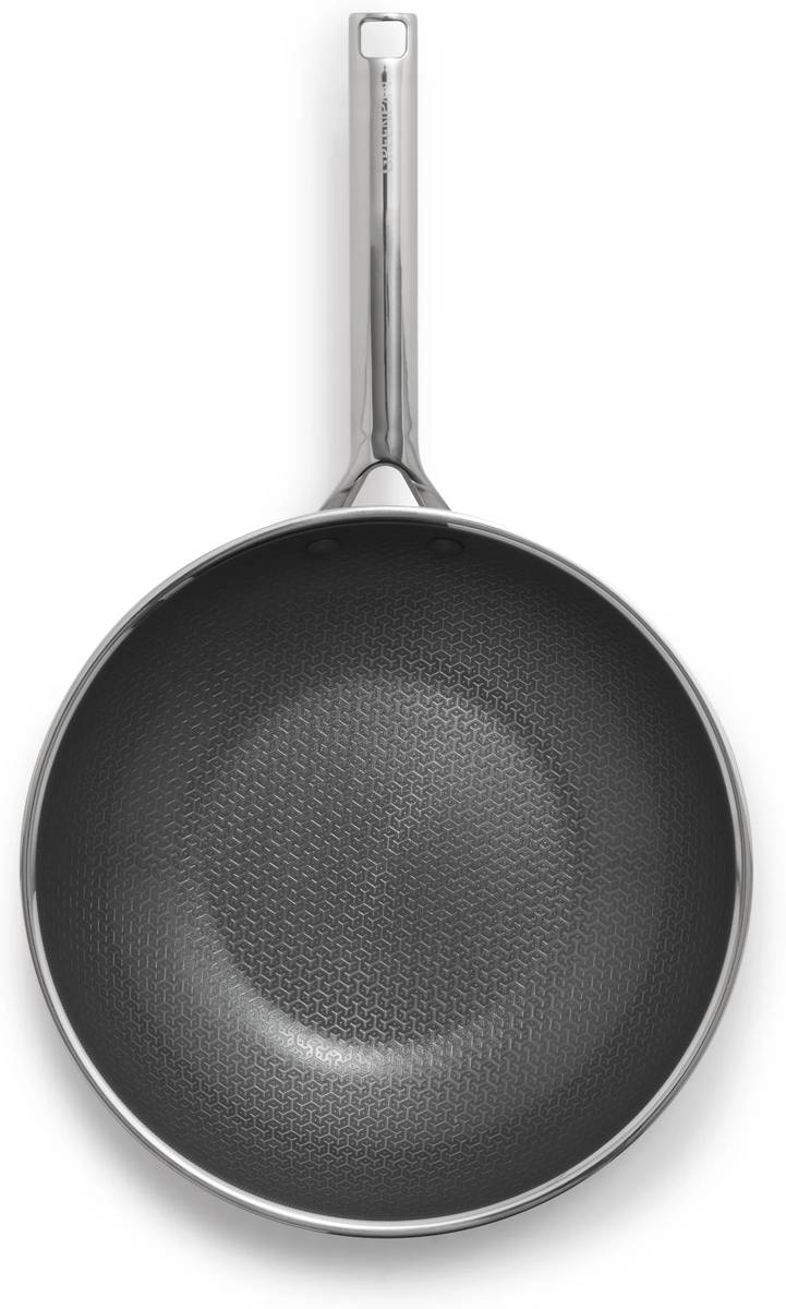 GreenPan APEX Nerezová pánev Wok, 28 cm