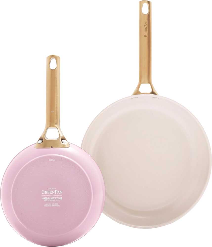 GreenPan Padova Reserve Sada pánví, 2 ks, 20 + 26 cm, pastelově růžová