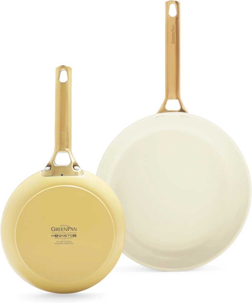 GreenPan Padova Reserve Sada pánví, 2 ks, 20 + 26 cm, žlutá