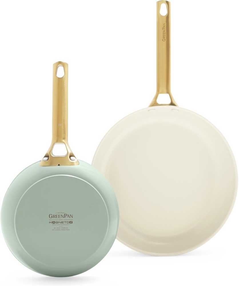 GreenPan Padova Reserve Sada pánví, 2 ks, 20 + 26 cm, pastelově zelená