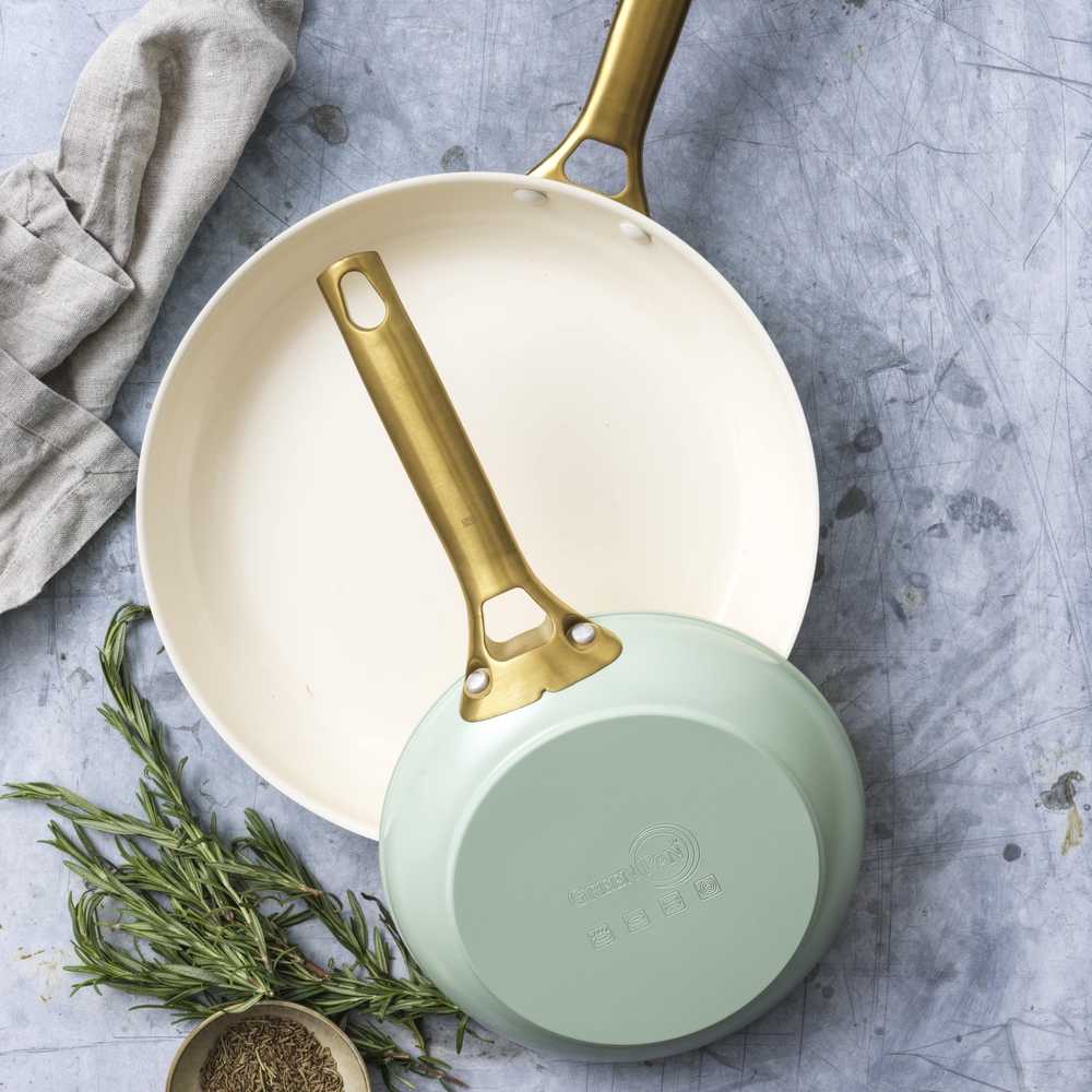 GreenPan Padova Reserve Sada pánví, 2 ks, 20 + 26 cm, pastelově zelená