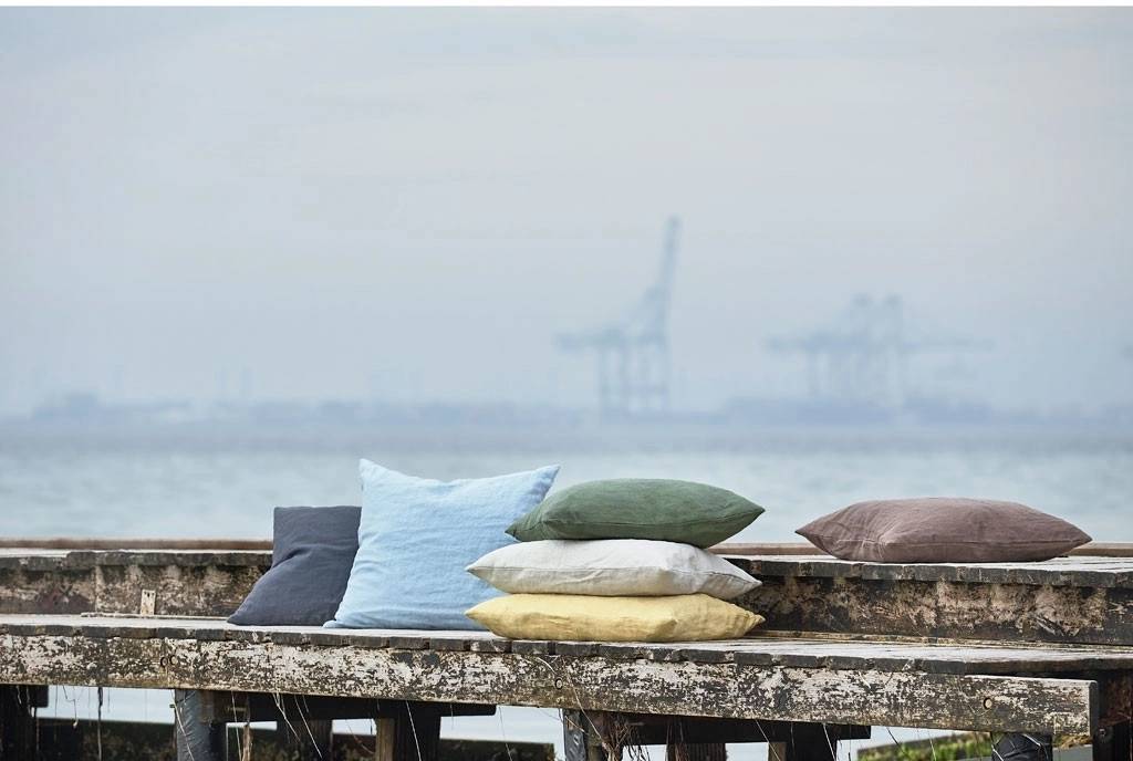 Södahl Polštář 50x50 Linen Ash