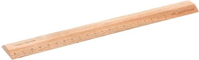 Blomsterbergs Dubové pravítko 51x6,5x1,5cm