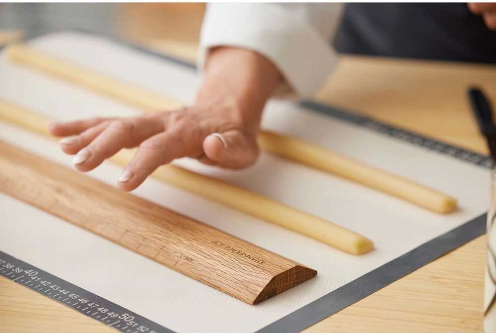 Blomsterbergs Dubové pravítko 51x6,5x1,5cm