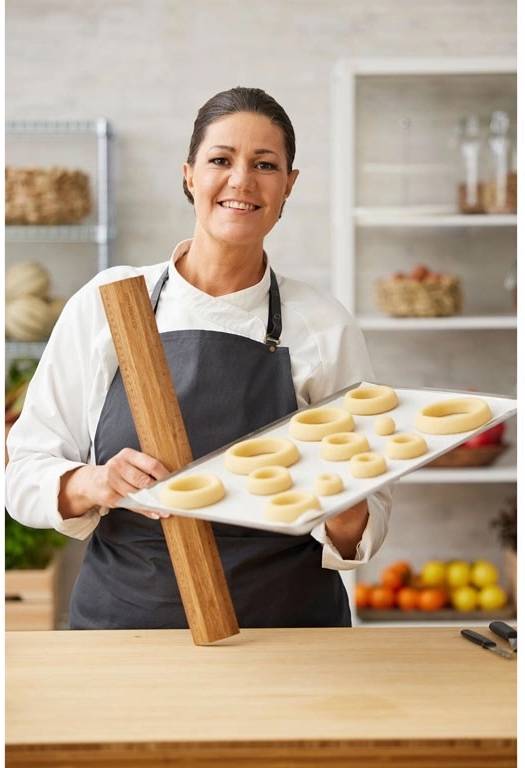 Blomsterbergs Dubové pravítko 51x6,5x1,5cm