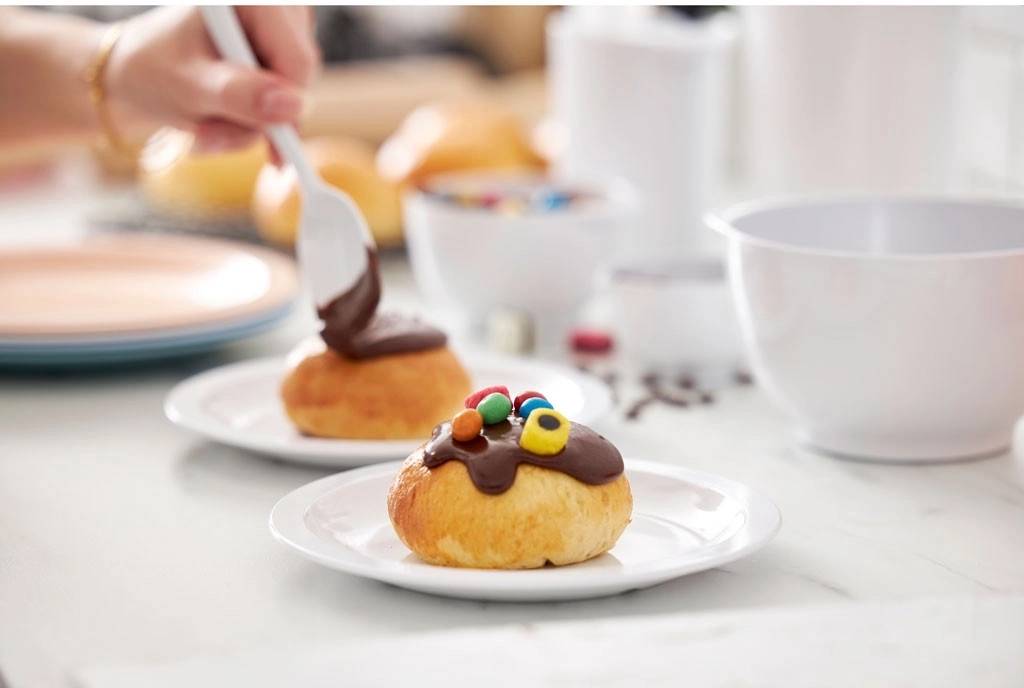 Rosti Piknikový mělký talíř 21cm Hamlet White