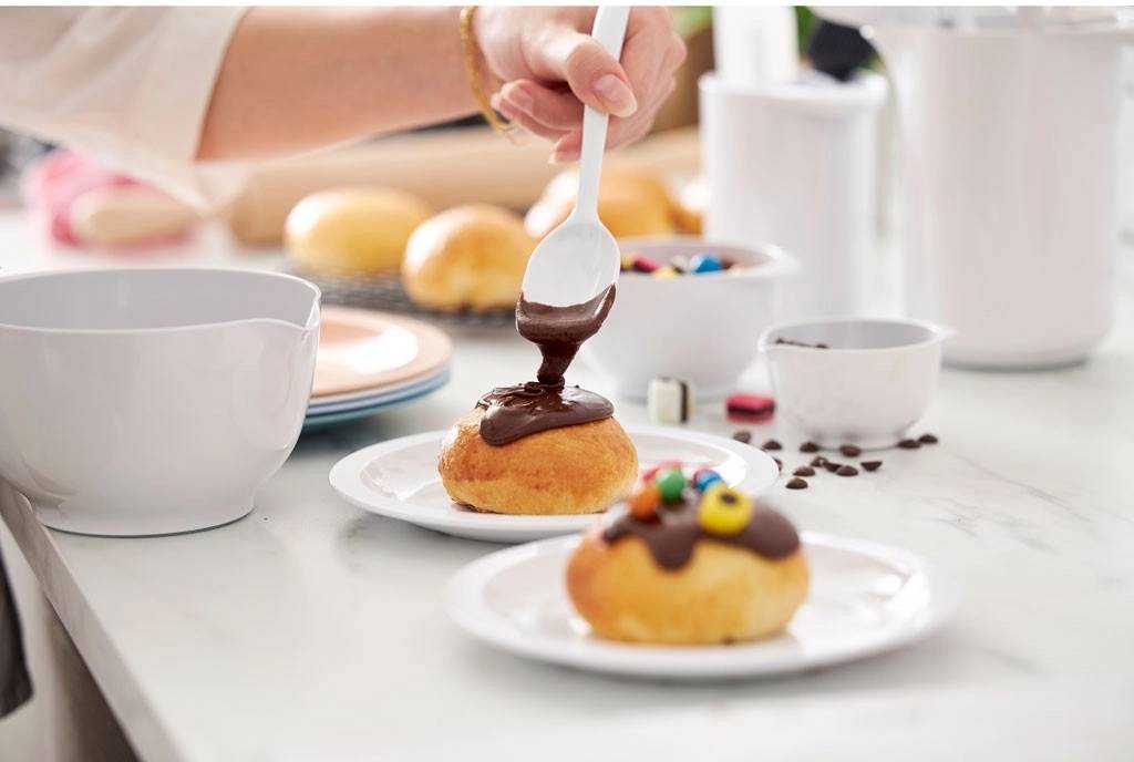 Rosti Piknikový mělký talíř 21cm Hamlet White