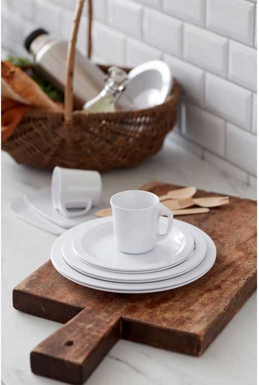 Rosti Piknikový hluboký talíř 21cm Hamlet White