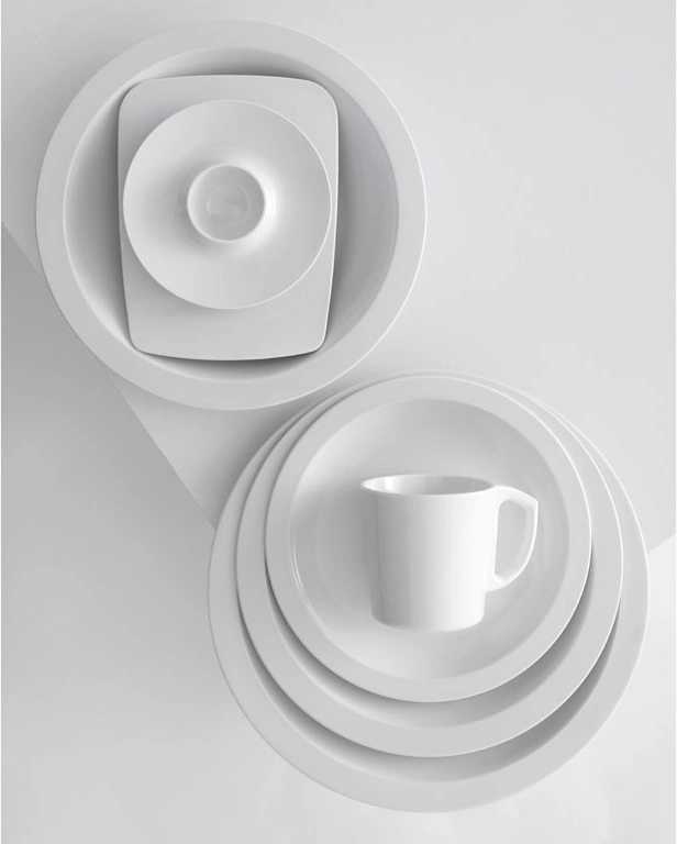 Rosti Piknikový hluboký talíř 21cm Hamlet White