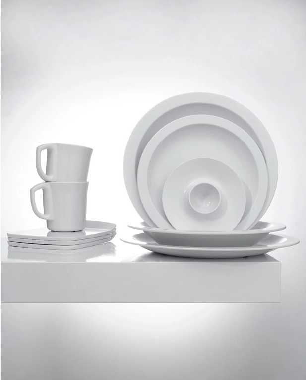 Rosti Piknikový hluboký talíř 21cm Hamlet White