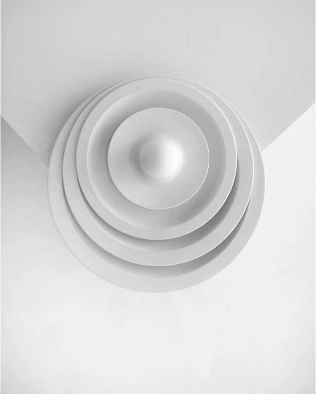 Rosti Piknikový mělký talíř 24,5 cm Hamlet White