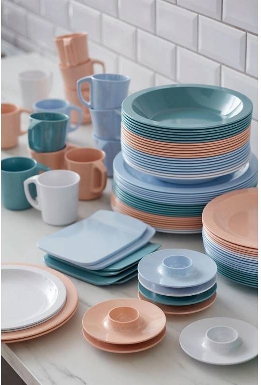 Rosti Piknikový mělký talíř Hamlet 18 cm White