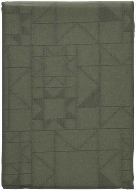 Södahl Kuchyňský ubrus 140x220 Star Damask Forest green