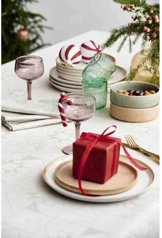 Södahl Kuchyňský ubrus 140x370 Star Damask Beige