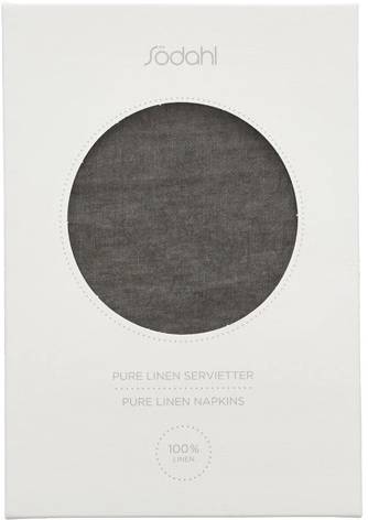 Södahl Ubrousek Pure Linen Earth (2 ks)