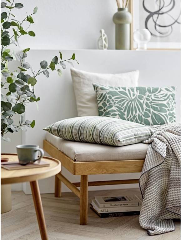 Södahl Polštář 40x60 Abstract leaves Green