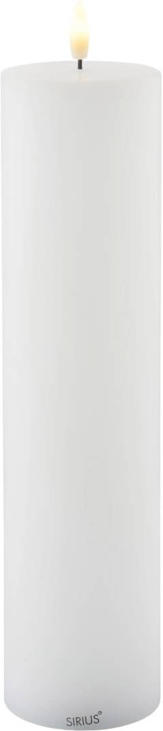Sirius Dobíjecí LED svíčka Sille, Ø7,5x30cm