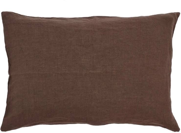 Södahl Polštář 40x60 Linen Coffee Brown