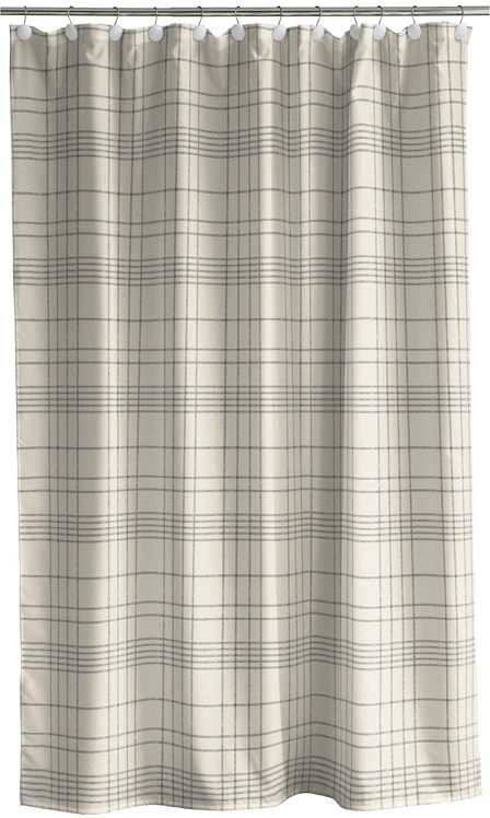 Södahl Sprchový závěs 180x200 Tartan Offwhite