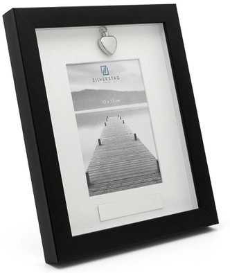 Zilverstad Fotorámeček s pouzdrem na popel 10x15cm Black